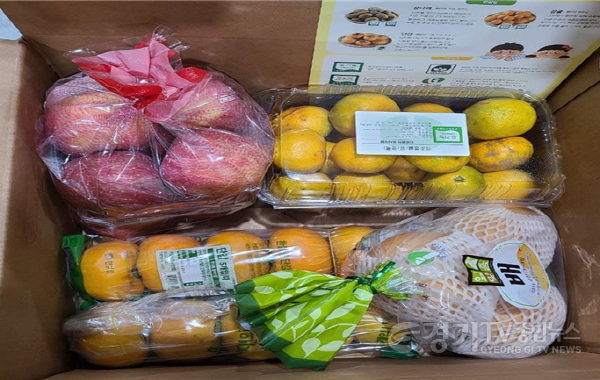 [크기변환]3. 지난해 제공한 건강과일 지원사업 과일 꾸러미 모습.jpg