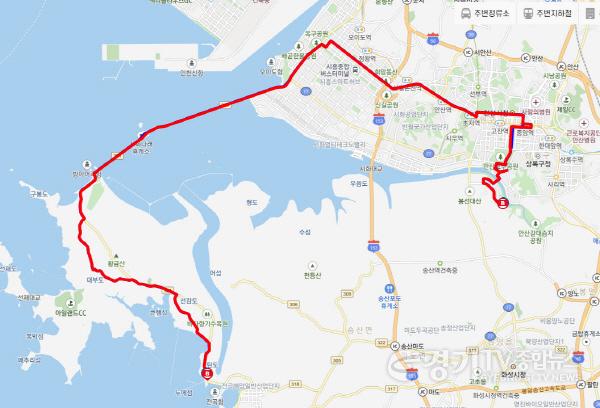 [크기변환]1. 안산시, 1일부터 대부도 123-1번 노선 직선화·배차간격 단축.jpg