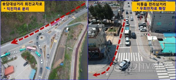[크기변환]사본 -3. 용인특례시 처인구가 계획 중인 용인예술과학대학교 삼거리,이동읍 천리삼거리 개선안.jpg