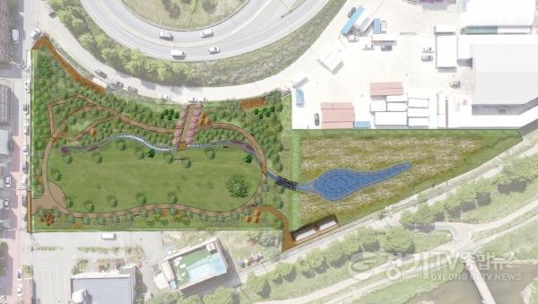 [크기변환]5. 용인특례시가 처인구 유방동 234-2번지 일원에 유방도시숲을 조성한다. 사진은 조감도..jpg