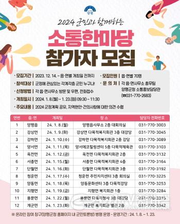 [크기변환]02 양평군 2024년 군민과 함께하는 소통한마당 개최.jpg