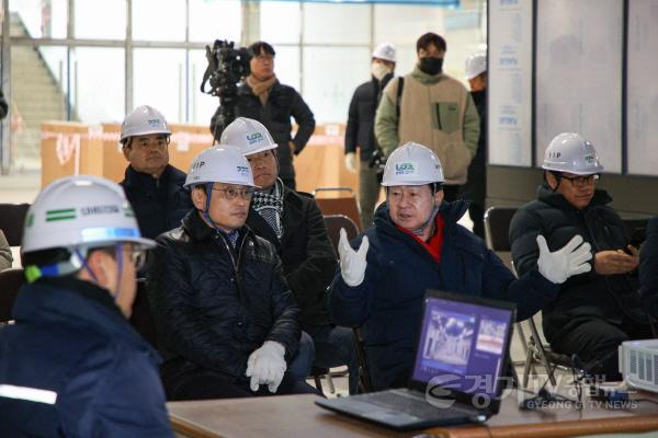 [크기변환](1220)[철도교통과]주광덕 남양주시장, 별내선(8호선 연장) 현장점검 나서(사진1).JPG