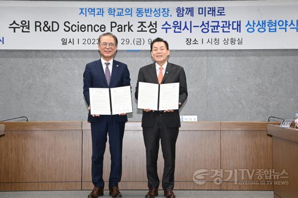 [크기변환]수원시,성균관대와 손잡고R&D사이언스파크 조성사업 본격 추진한다(1).jpg