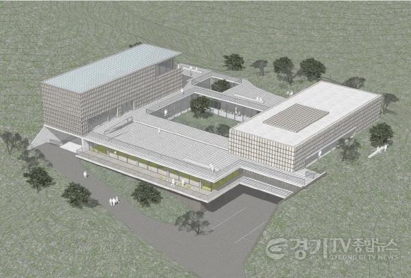[크기변환]5. 용인특례시가 하반기 개관 예정인 시립 공공도서관 명칭을 공모한다. 사진은 도서관 조감도..jpg
