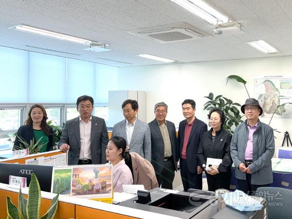 [크기변환][사진자료] 하남시의회, 2023회계연도 결산검사 현장방문1(사진_하남시의회 제공).jpg