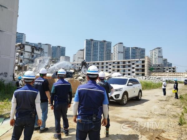 [크기변환]06 호우대비 해체공사장 점검사진.jpg