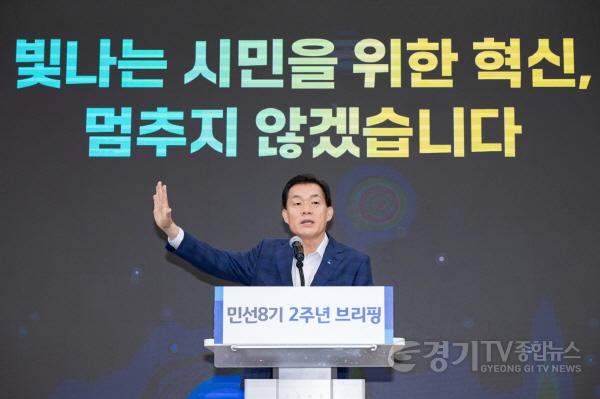 [크기변환]1. 수원시민 77.1%, “수원시정 만족한다”.JPG