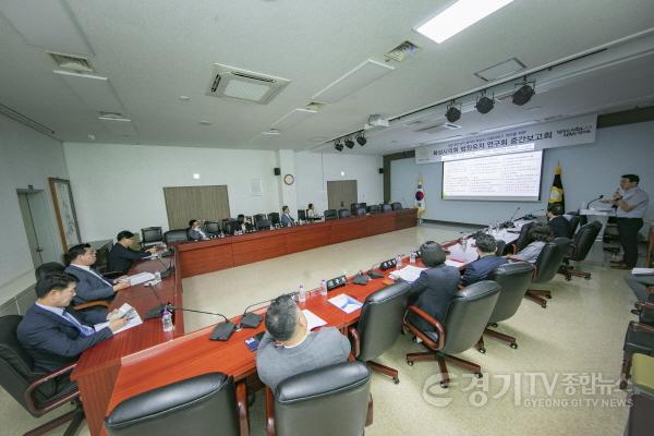 [크기변환][사진2] 중간보고 설명 및 질의 응답 모습.jpg