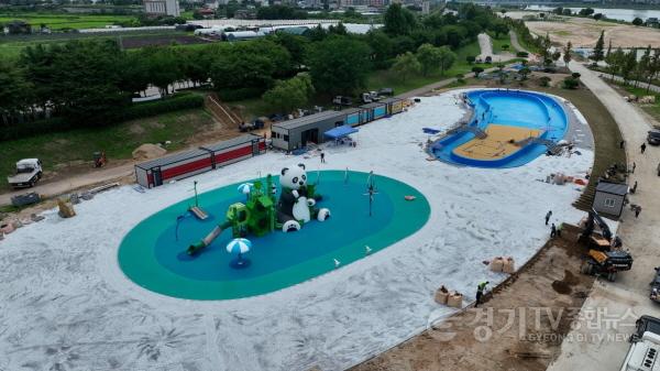 [크기변환]01-여주시, 오학동 남한강둔치 물놀이장 내달 25일까지 시범운영2.jpg