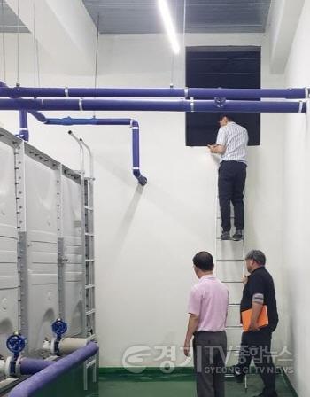 [크기변환]8-3. 동천3지구 도시개발사업 기부채납 시설인 동천청소년문화의집 내부시설 점검 모습.jpg