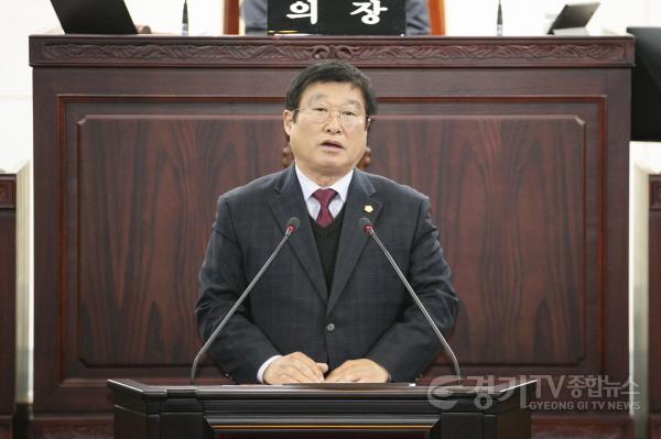 [크기변환]사진 2) 5분 자유발언 진행 중인 오문섭 의원.jpg