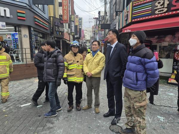 [크기변환]1-1 평택시, 상가건물 폭발 사고 피해 복구 총력.jpg