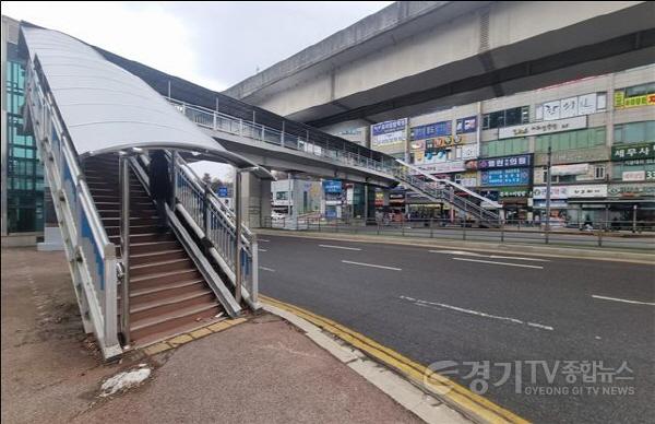 [크기변환]4-1. 용인특례시청 앞 보도육교 대설예방시설 준공 모습.jpg