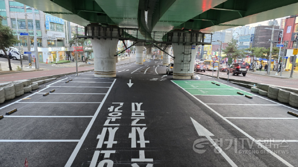[크기변환]2. 수원시, 밤밭고가차도 하부에 44대 주차할 수 있는 ‘율전제3공영주차장’ 준공.png