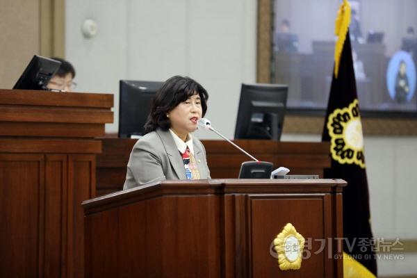 [크기변환]사진2(5분자유발언_조미옥 의원).jpg