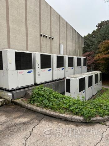 [크기변환]사진 3_1 가스열펌프(GHP) 배출가스 저감장치를 설치한 냉난방기 실외기 모습.jpg
