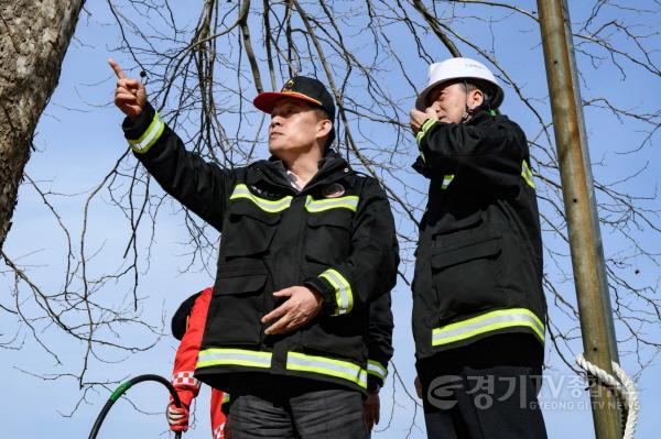 [크기변환]1-1. 수원시, 봄철 유관기관 합동 산불진화 모의훈련.jpg