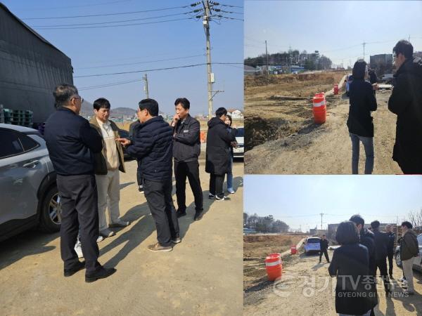 [크기변환]250324 박명수·황세주 의원, 공도 양성간 지방도 도로확포장공사 정담회 실시 (2).jpg