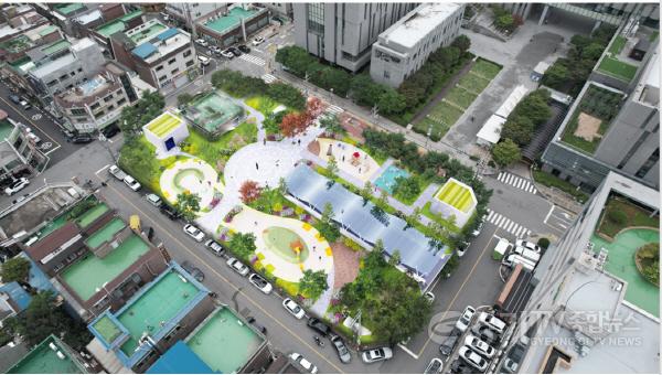 [크기변환]6-1. 용인특례시가 수지구 풍덕천동 토월공원에 조성할 공영주차장 조감도.jpg