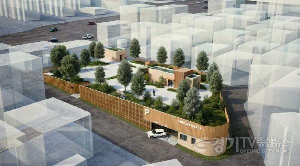 [크기변환]6-3. 용인특례시가 기흥구 구갈동 안마을공원에 조성을 계획 중인 공영주차장 조감도.jpg