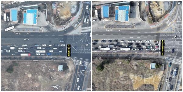 [크기변환]3-2. 등기소 앞 사거리 교통체계 개선(왼쪽 개선 전, 오른쪽 개선 후).jpg