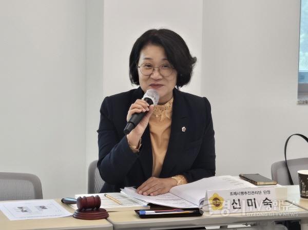 [크기변환]250501 신미숙 의원, 조례 시행 꼼꼼하게 점검…조례시행추진관리단 현장정책회의 참석 (1).jpg