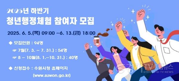 [크기변환]2. 2025 하반기 수원시 청년행정체험 참여자 모집한다.jpg
