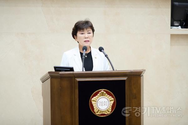 [크기변환]사진1. 김상수 의원이 27일 열린 제293차 제1회 정례회 제3차 본회의에서 시정질문을 하고 있다..jpg