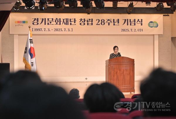 [크기변환]경기문화재단 창립 28주년 기념식-대표이사 유정주.jpg