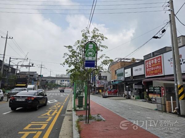 [크기변환]1-3. 용인특례시 처인구 명지대입구사거리 84번 시내버스 신설 정류장 (1).JPG