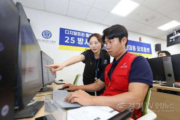 [크기변환][사진 2] 연세대 용인세브란스병원, 디지털 트윈 플랫폼 기반 방사선 피폭사고 대응 모의훈련 실시.jpg