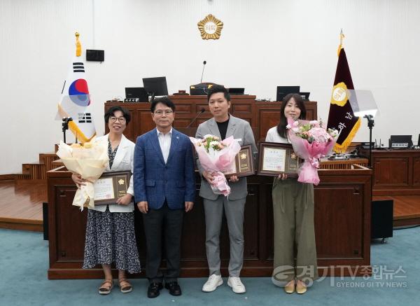 [크기변환][사진자료] 하남시의회, 9월 9일 제342회 임시회 제1차 본회의 ‘2025년 3분기 우수공무원’ 표창(사진_하남시의회 제공).jpg.jpg