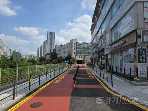 [크기변환]4-1. 용인특례시 성복동 효자초등학교 도로·보도 재포장 사진.jpeg