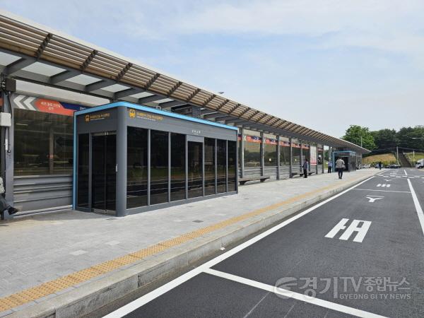 [크기변환]보도자료1 오이도역 버스정류소에 위치한 스마트 셸터.JPG