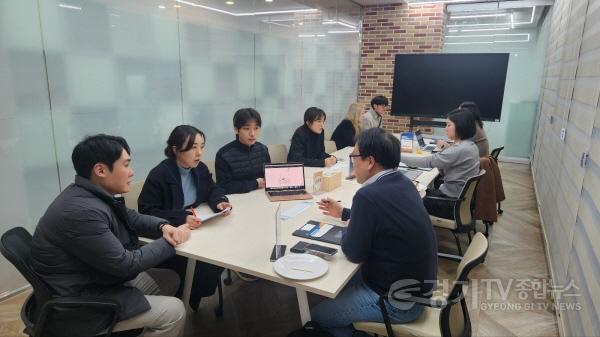 [크기변환](사진2) 2025 소셜벤처 창업육성 프로그램 일대일 밋업 현장.JPG