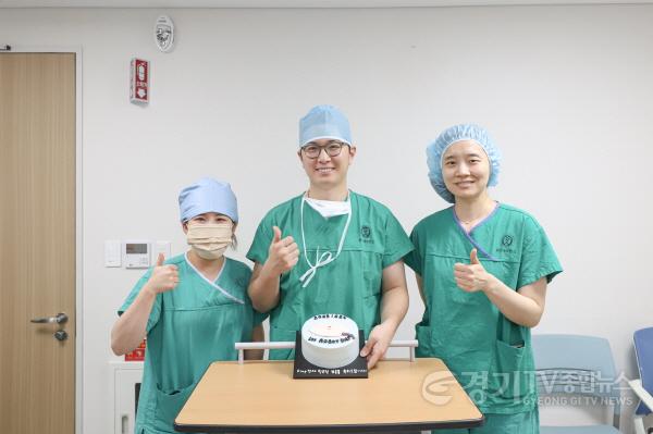 [크기변환][사진 1] 연세대 용인세브란스병원, 로봇 활용 자가조직 유방 재건술 성공적 시행.jpg