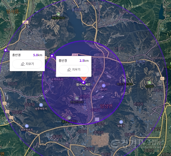 [크기변환]양성면 장서리 407-13 소각장 반경 지도_ALTools_AIUpscaler.png