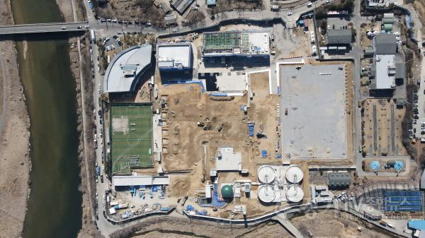 [크기변환]1-1. 6월 용인에코타운조성사업 준공을 앞두고 마무리 공사가 진행되고 있는 용인레스피아 전경.JPG