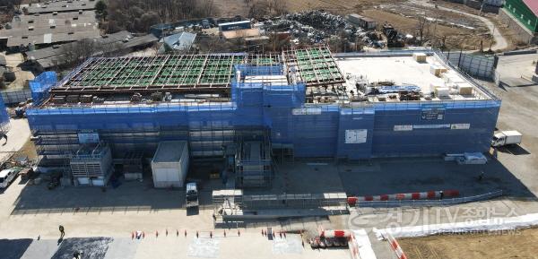 [크기변환]1-2. 용인레스피아에 건립 중인 다목적체육관.JPG