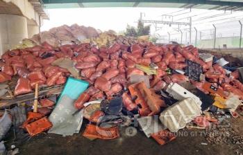 [크기변환]7-2 평택시 국도변 무단 투기 쓰레기 말끔.jpg