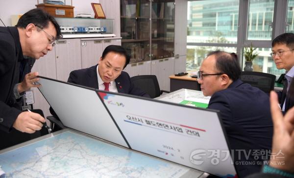 [크기변환]1.오산시, 분당선 오산연장 예타 대상사업 관련“27만 시민 염원 담겨… 현실화 위해 지속 총력”.jpg