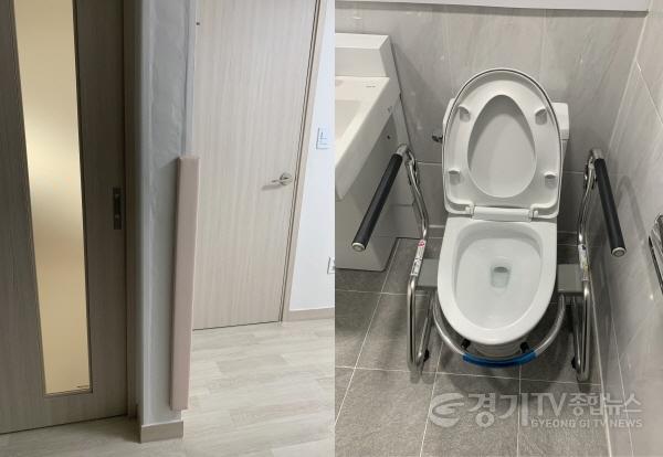 [크기변환]3. 베리어프리가 적용돼 안전하고 편리하게 생활할 수 있도록 설계된 노인케어안심주택 내부 전경..jpg