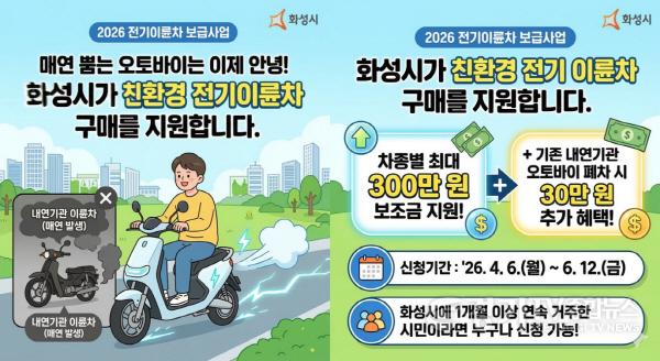 [크기변환]4. 화성특례시 2026 전기 이륜차 보급 사업 홍보 포스터.jpg