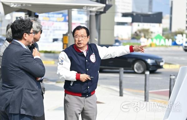 [크기변환](사진1) 하남시, 교통 전문가와 함께 9호선, 위례신사선, GTX-D 등 광역교통 현장 점검 실시.jpg