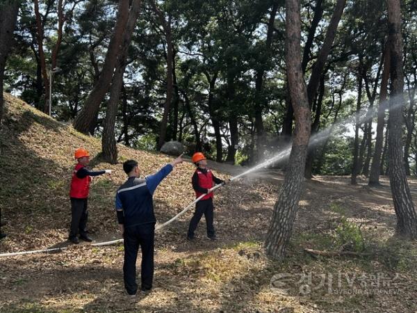 [크기변환]2.오산시, 독산성과 세마대지서 합동 소방훈련 실시… 문화유산 화재 대응 역량 강화.jpeg