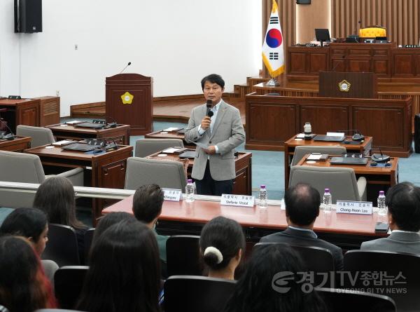 [크기변환][보도자료 사진01]하남시의회, 하남시의회, 미국 리틀락시 청소년 교류단 공식 접견.jpg