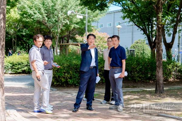 [크기변환]1.조용호 오산시장, 산단 공영주차장 조성·운영 현장점검-3.jpg