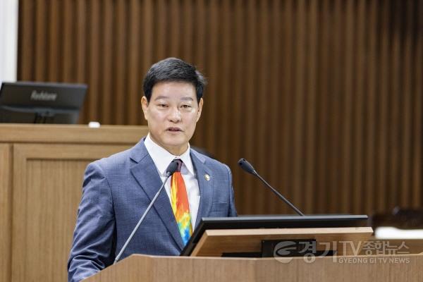 [크기변환]4.권영학의원 5분자유발언 모습.jpg