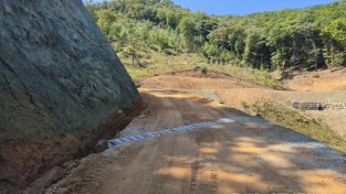 [크기변환]1. 용인특례시는 처인구 원삼면 학일리 산49-1번지 일원에 간선임도 0.7㎞ 구간을 신설했다.jpg