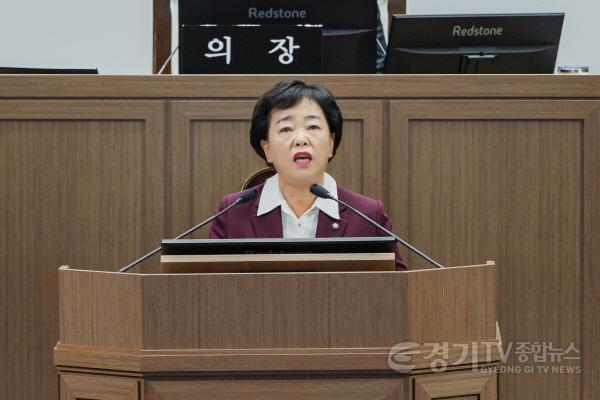 [크기변환]5.박진희의원 5분자유발언 진행 모습.jpg
